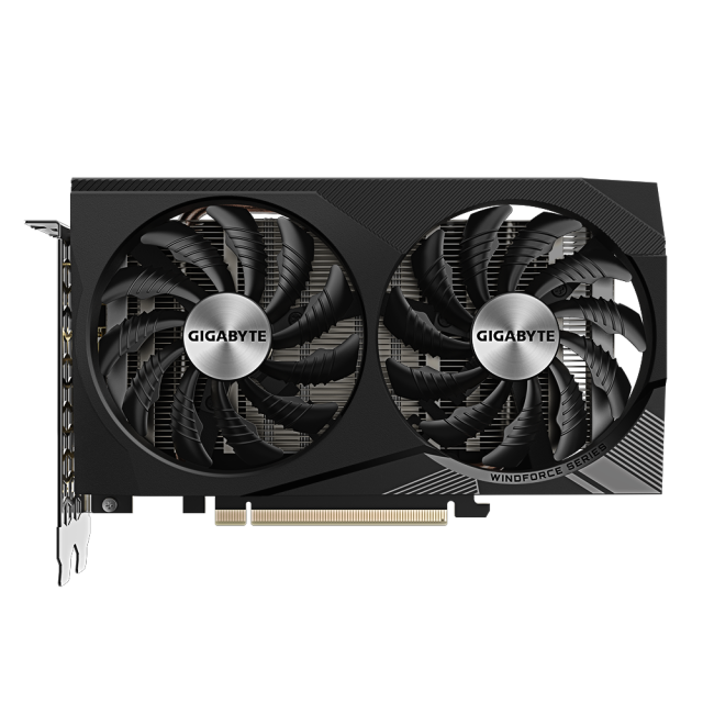 Видео карта GIGABYTE GeForce RTX 3050 WINDFORCE V2 OC 8GB GDDR6, 128-bit, 2x HDMI, 2x DP