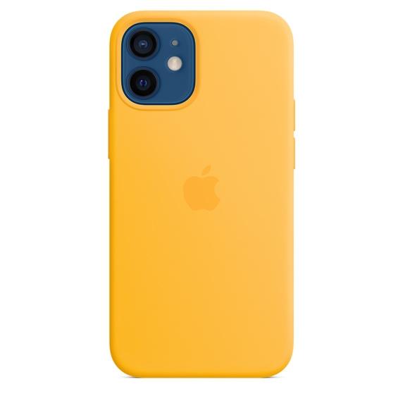 Калъф Apple iPhone 12 mini Silicone Case with MagSafe - Sunflower