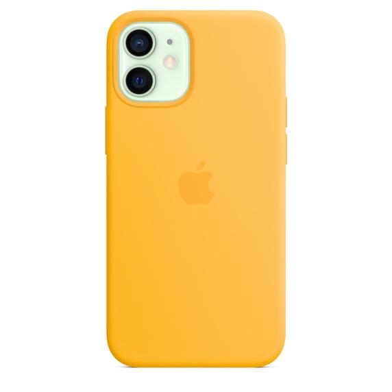 Калъф Apple iPhone 12 mini Silicone Case with MagSafe - Sunflower