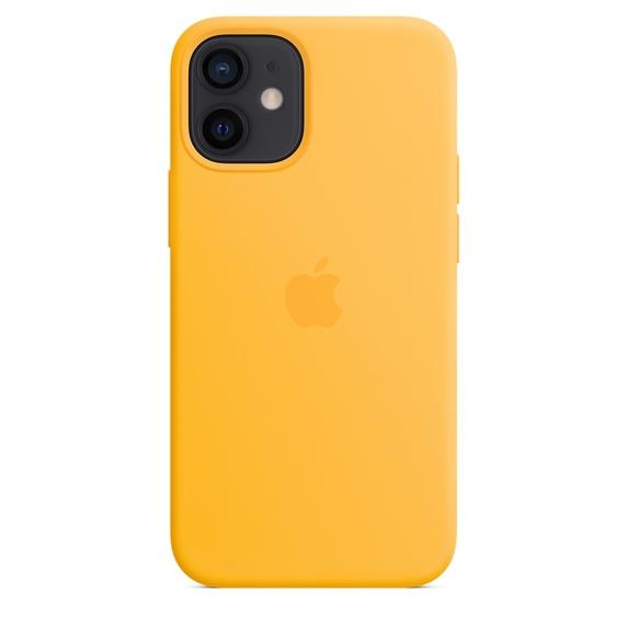 Калъф Apple iPhone 12 mini Silicone Case with MagSafe - Sunflower