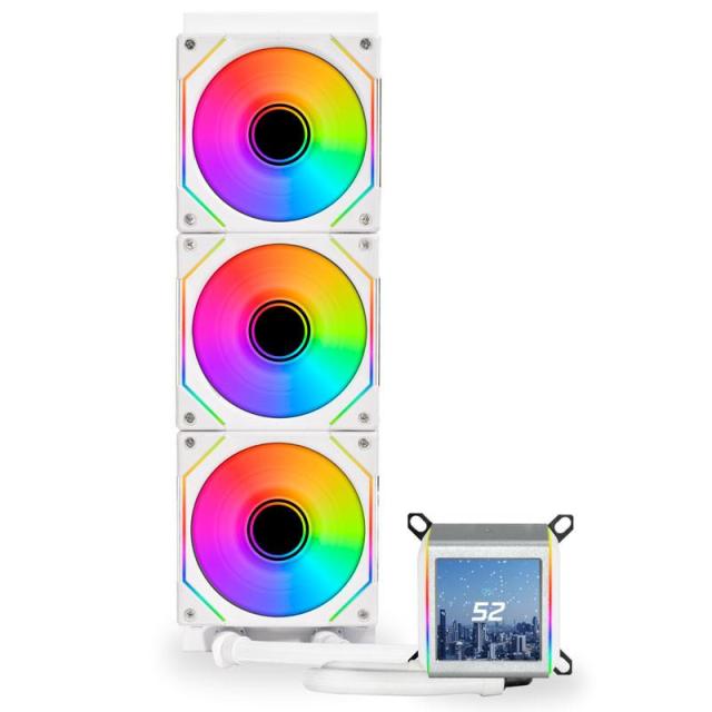 Охладител за процесор Lian Li GALAHAD II LCD 360 SL-INF ARGB, White, AMD/Intel