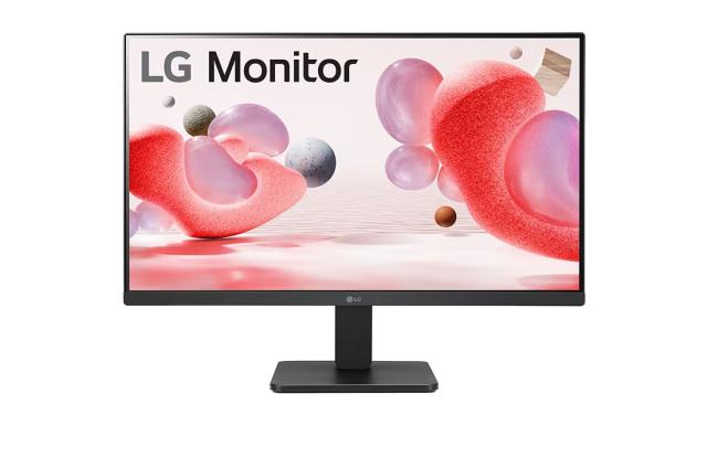 Монитор LG 24MR400-B, 23.8" (60.45 cm) Full HD IPS 100Hz, 5ms, 250 cd/m², VGA, HDMI
