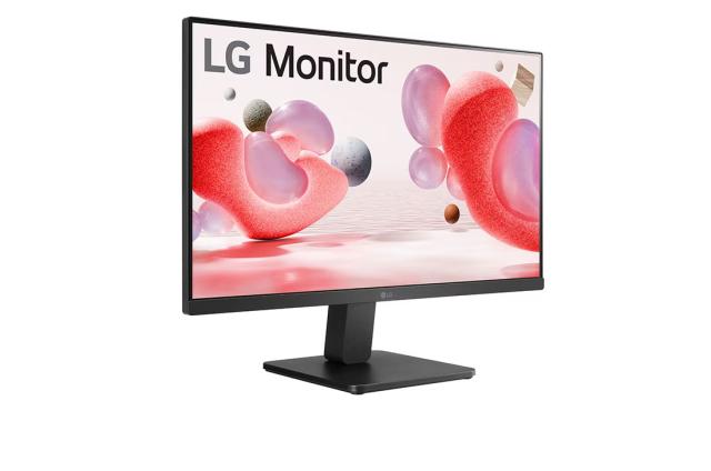Монитор LG 24MR400-B, 23.8" (60.45 cm) Full HD IPS 100Hz, 5ms, 250 cd/m², VGA, HDMI