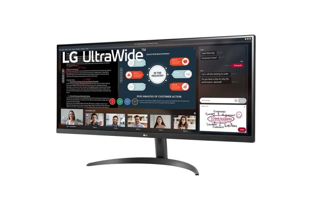 Монитор LG 34WP500-B, 34" (86.36 cm) HDR10 IPS, 5ms, 75Hz, 200cd/m², FreeSync, HDMI
