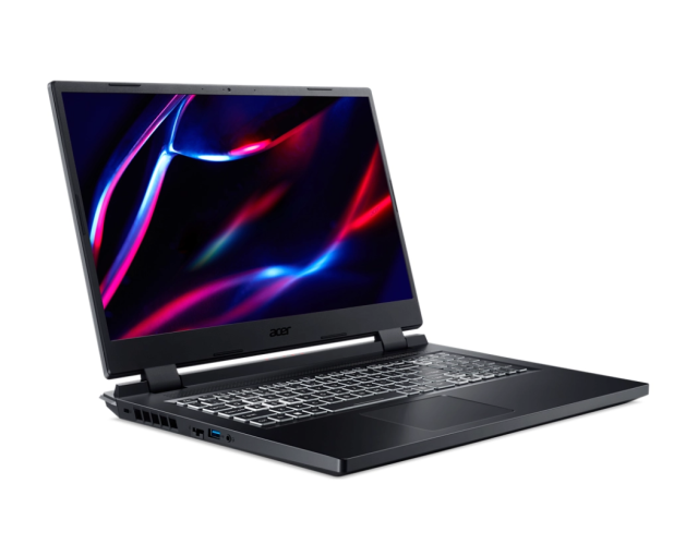 Лаптоп ACER Nitro 5 AN517-55-77R3, (10-ядрен) Intel Core i7-12650H 2.3/4.7GHz, 15.6'' (39.62 cm) FHD/IPS/144Hz, NVIDIA GeForce RTX 4050 6GB, 16GB DDR5, 1TB SSD PCIe NVMe, Free DOS