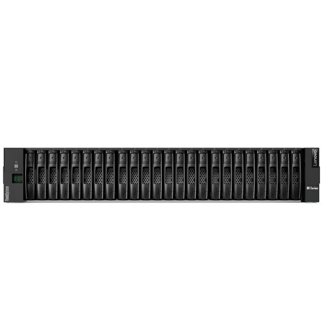 Сторидж Lenovo ThinkSystem DE4000F FC All Flash Array SFF (64 GB cache, 4x 16 Gb FC base ports [no SFPs], 8x 16 Gb FC HIC ports [no SFPs])