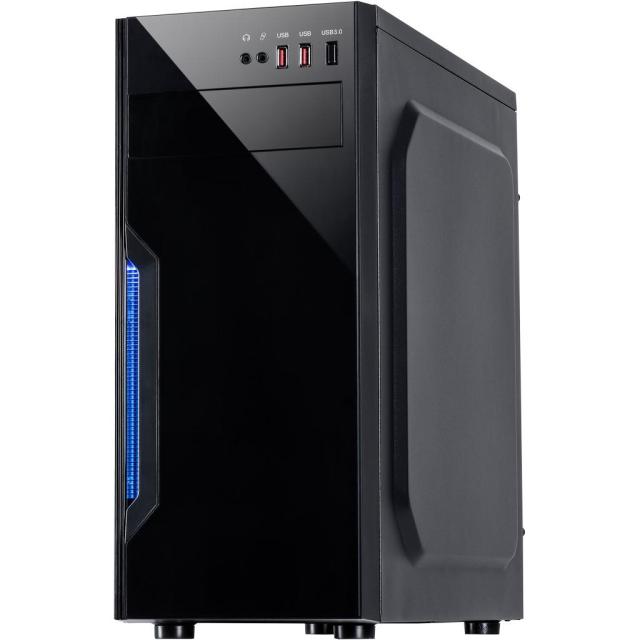 Кутия за компютър Inter Tech B-42, Mid-Tower, 2x USB 2.0, ATX