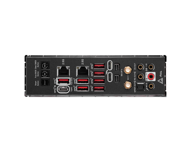 Дънна платка MSI MEG Z790 ACE MAX, Z790, LGA1700, DDR5, PCI-E 4.0, 6x SATA 6Gb/s, 5x M.2 slots, 3x USB 3.2 Gen2 Type-C, 2x 2.5G LAN, Wi-Fi7 / Bluetooth, E-ATX