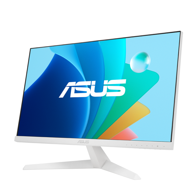 Монитор ASUS VY249HF-W, 23.8" (60.45 cm) IPS FHD (1920x1080), 100Hz, 1ms, Adaptive Sync, Rest Reminder, Blue Light Filter, Flicker Free, Antibacterial Treatment