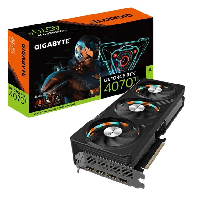 Видео карта GIGABYTE nVIDIA GeForce RTX 4070 Ti OC 12GB GDDR6, 192-bit, HDMI, 3xDP