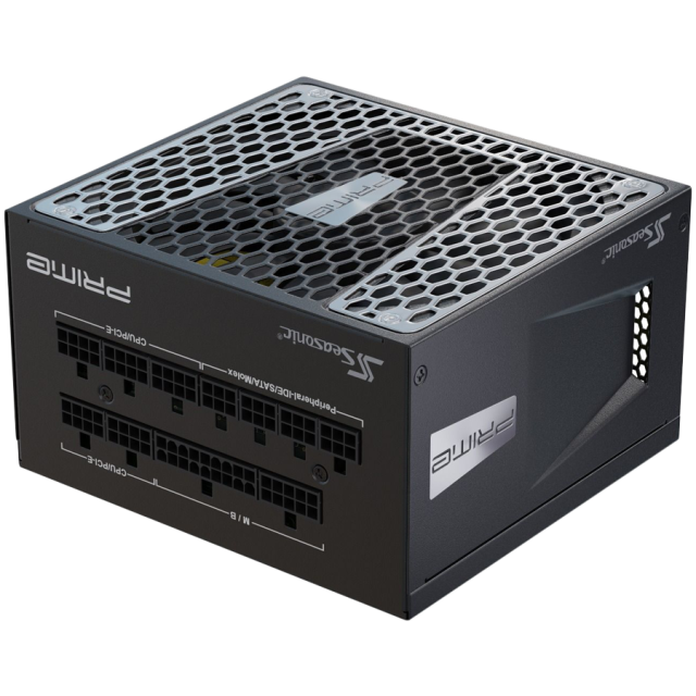Захранване Seasonic Prime GX-650 Gold, 80 PLUS GOLD, 140mm FDB Fan, Fully Modular