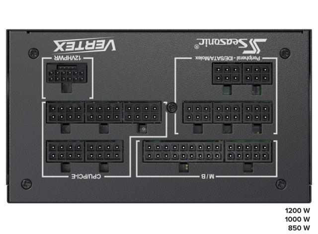 Захранване Seasonic VERTEX PX-850, 850W Gold, Full Modular