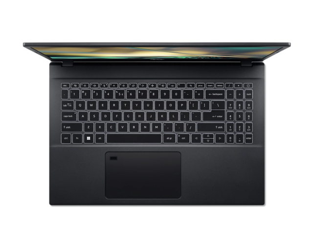 Лаптоп Aspire 7 A715-76G-537N, Intel Core i5-12450H 2.0/4.4GHz, 15.6" (39.62cm) FHD/IPS/LCD/60 Hz, NVIDIA GeForce RTX 3050 4GB, 16GB DDR4, 1TB SSD M.2, Free DOS