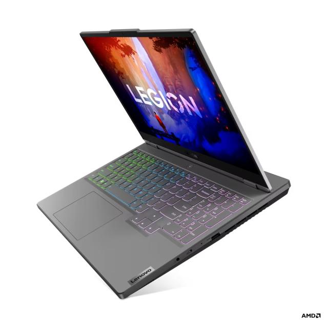 Лаптоп LENOVO Legion 5 15ARH7H, AMD Ryzen 7 6800H 8C (3.2 / 4.7GHz, 16MB), 15.6'' (39.62 cm) IPS 300nits Anti-glare, NVIDIA GeForce RTX3070 Ti 8GB, 32GB DDR5, 1TB SSD M.2, Free DOS