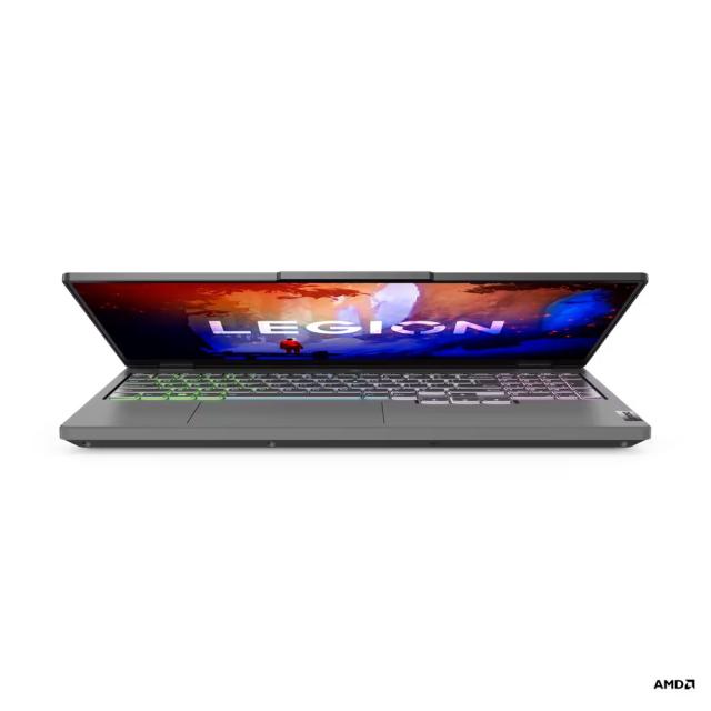 Лаптоп LENOVO Legion 5 15ARH7H, AMD Ryzen 7 6800H 8C (3.2 / 4.7GHz, 16MB), 15.6'' (39.62 cm) IPS 300nits Anti-glare, NVIDIA GeForce RTX3070 Ti 8GB, 32GB DDR5, 1TB SSD M.2, Free DOS