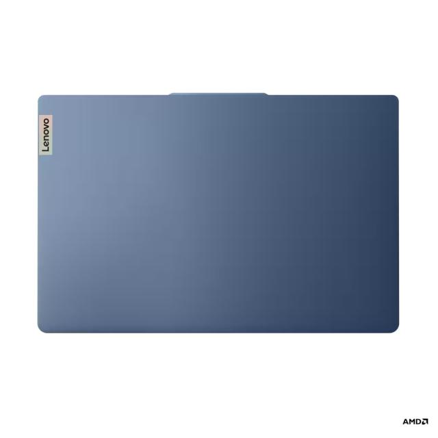 Лаптоп Lenovo IdeaPad Slim 3 14AMN8, 14.0" (35.56 cm), Full HD, AMD Ryzen 5 7520U (2.8/4.3GHz, 4M), AMD Radeon 610M, 16GB LPDDR5, 512GB SSD, Free DOS