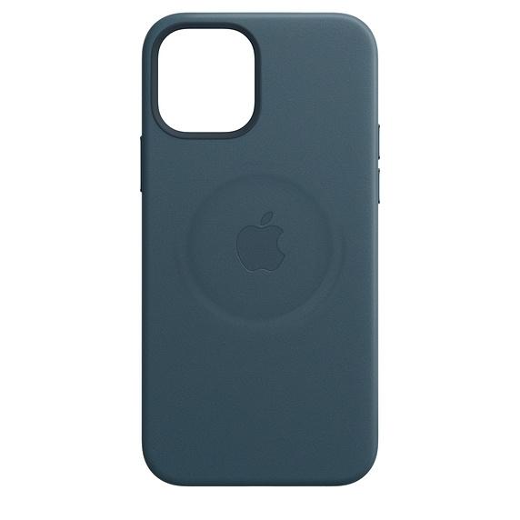 Калъф Apple iPhone 12 mini Leather Case with MagSafe - Baltic Blue (Seasonal Fall 2020)