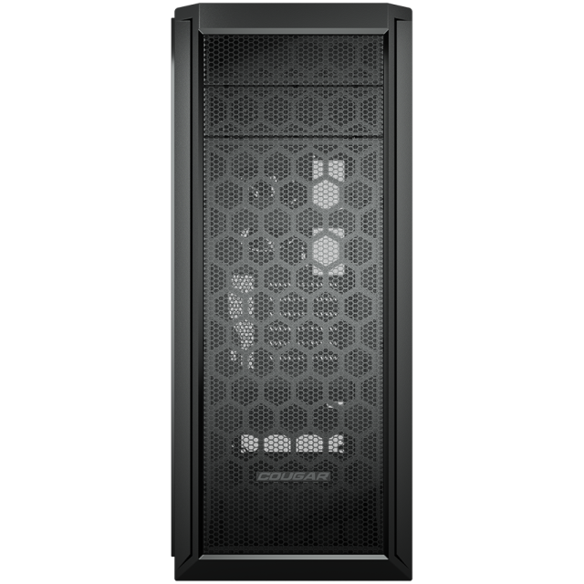 Кутия COUGAR  MX330-G Pro, Mid Tower, 2x USB 3.0, 2x USB 2.0, Mic x 1 / Audio x 1, RGB button, MiniITX/MicroATX/ATX, черна