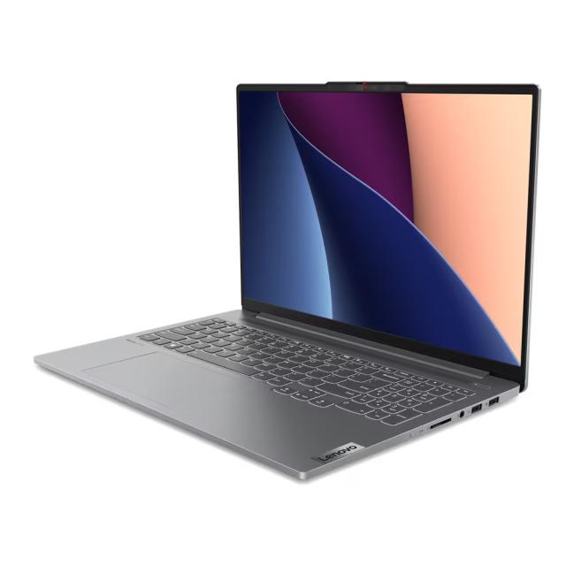 Лаптоп Lenovo IdeaPad Pro 5 16IRH8, 16.0" (40.64 cm), WQXGA, IPS 350nits Anti-glare, 120Hz, Intel Core i5-13500H (1.9/4.7GHz, 18M), NVIDIA RTX 4050 6GB GDDR6 DLSS 3, 16GB DDR5, 512GB SSD, Free DOS