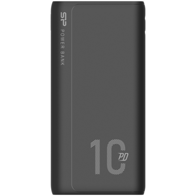 Външна батерия Silicon Power QP15, 10 000mAh, 2x USB A Out, 1x Micro USB in + 1x USB C In/out, черна