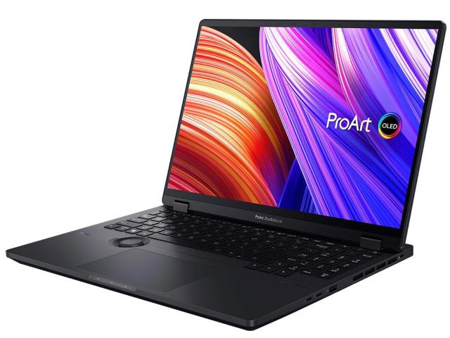 Лаптоп ASUS ProArt Studiobook Pro W7604J3D-OLED-MY961X, Intel Core i9-13980HX Processor 2.2 GHz 24C (36MB Cache, up to 5.6 GHz), 16.0" (40.64 cm) 3.2K,OLED,120Hz, NVIDIA RTX 3000 Ada 8GB, 64GB DDR5, 2TB, Windows 11 Pro