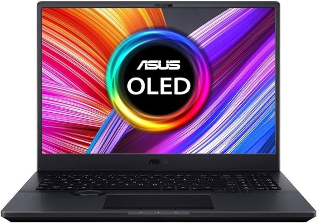 Лаптоп ASUS ProArt Studiobook Pro W7604J3D-OLED-MY961X, Intel Core i9-13980HX Processor 2.2 GHz 24C (36MB Cache, up to 5.6 GHz), 16.0" (40.64 cm) 3.2K,OLED,120Hz, NVIDIA RTX 3000 Ada 8GB, 64GB DDR5, 2TB, Windows 11 Pro