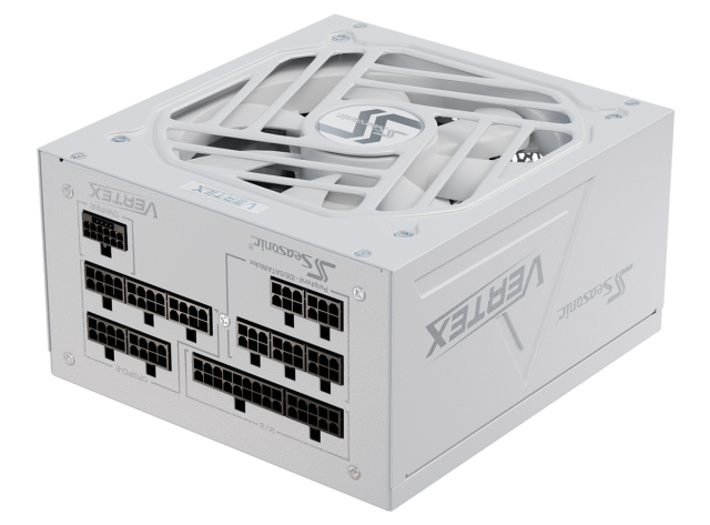 Захранване SEASONIC VERTEX GX-1000 1000W White, 80+ Gold PCIe 5.0, Fully Modular