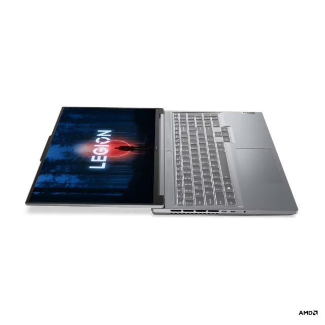 Лаптоп Lenovo Legion Slim 5 16APH8, 16.0" (40.64 cm), WQXGA, IPS 300nits Anti-glare, 100% sRGB, 165Hz, AMD Ryzen 7 7840HS (3.8/5.1GHz, 16M), NVIDIA RTX 4070 8GB GDDR6 DLSS 3, 32GB, 1TB SSD, Windows 11 Home