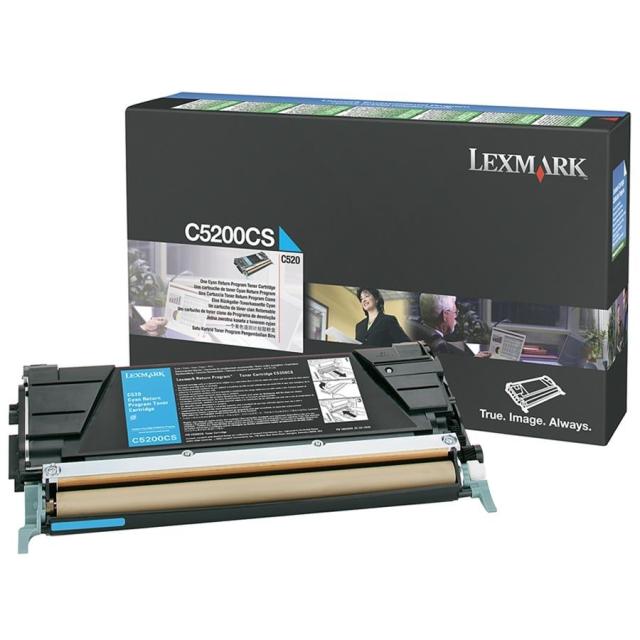 Консуматив Lexmark C520, C530 Cyan Return Programme Toner Cartridge (1.5K)