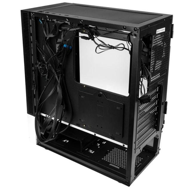 Кутия Kolink Observatory MX Mesh ARGB TG Mid-Tower, 2x USB-A 3.0, 1x USB-A 2.0, 1x 3,5 mm HD-Audio, ATX, Micro-ATX, Mini-ITX, Черен/Бял 