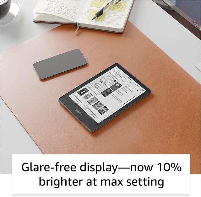 eBook четец Kindle Paperwhite Signature Edition, 6.8", 32GB, 2021, 11 генерация, IPX8, Wi-Fi, Bluetooth, Син