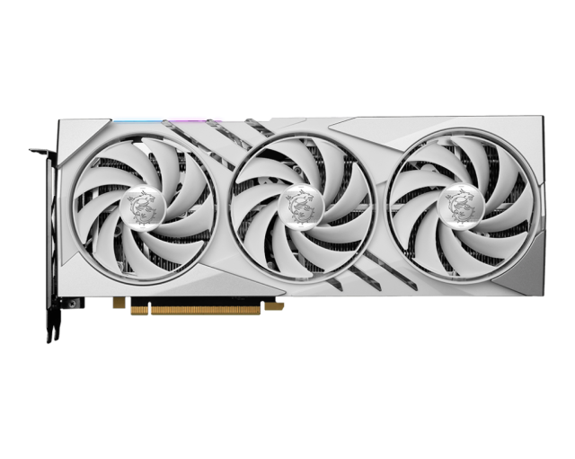 Видео карта MSI Nvidia GF RTX 4090TI GAM X SLIM WH 16GB, GDDR6X, PCI-E 4.0, 128-bit, HDMI. 3x DisplayPort