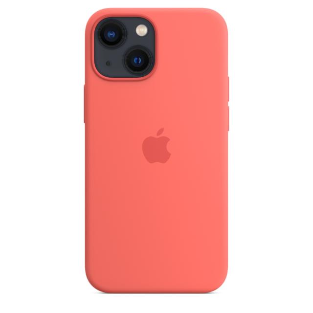 Калъф Apple iPhone 13 mini Silicone Case with MagSafe - Pink Pomelo