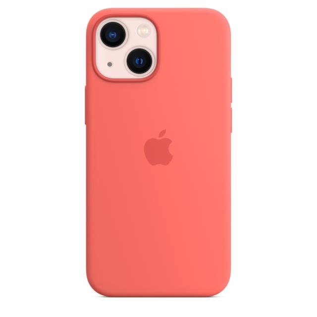Калъф Apple iPhone 13 mini Silicone Case with MagSafe - Pink Pomelo