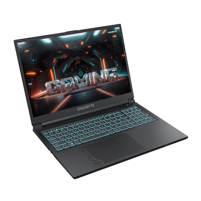 Лаптоп GIGABYTE G6 KF, Intel Core i7-13620H 10C (2.4 / 4.9 GHz, 24M Cache), 16.0" (40.64 cm) WUXGA 165Hz, 16GB (2x8GB) DDR5, 512GB SSD Gen4, nVIdia RTX 4060 8GB GDDR6, Free DOS