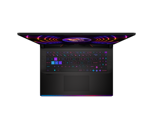 Лаптоп MSI Raider GE68 HX 14VHG-461BG, Intel Core i9-14900HX 24C (1.6/5.8GHz, 36MB Cache), 16.0" (40.64 cm), UHD+, NVIDIA RTX 4080 12 GB GDDR6, 32GB DDR5, 2TB SSD NVMe PCIe Gen4x4, Windows 11 Pro