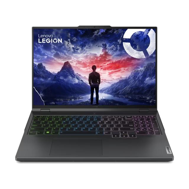 Лаптоп LENOVO Legion Pro 5 16IRX9, Intel Core i7-14700HX, 20C ( 2.1 / 5.5GHz, E-core 1.5 / 3.9GHz, 33MB), 16.0" (40.64 cm) IPS 300nits Anti-glare, 100% sRGB, 165Hz, NVIDIA GeForce RTX 4070 8GB, 16GB DDR5, 512GB SSD M.2, Free DOS