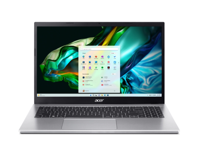 Лаптоп ACER Aspire 3 A315-44P-R3FX, (8-ядрен) AMD Ryzen 7 5700U 1.8/4.3GHz, 15.6" (39.62cm) Full HD IPS Anti-Glare, 16GB DDR4, 512GB SSD, Windows 11 Home 