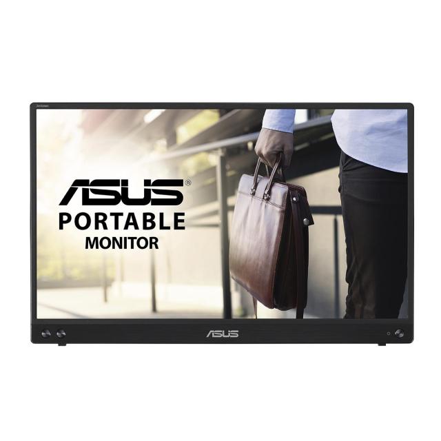 Монитор Asus ZenScreen MB16ACV, 15.6" (39.62 cm) IPS панел, Full HD, 5ms, 100 000 000:1, 250 cd/m2, USB Type-C