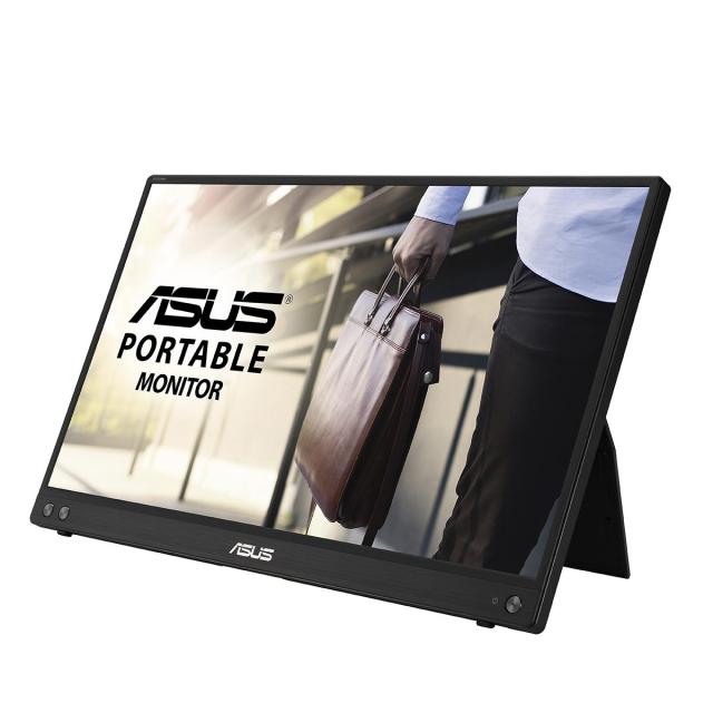 Монитор Asus ZenScreen MB16ACV, 15.6" (39.62 cm) IPS панел, Full HD, 5ms, 100 000 000:1, 250 cd/m2, USB Type-C