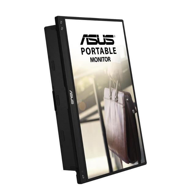 Монитор Asus ZenScreen MB16ACV, 15.6" (39.62 cm) IPS панел, Full HD, 5ms, 100 000 000:1, 250 cd/m2, USB Type-C