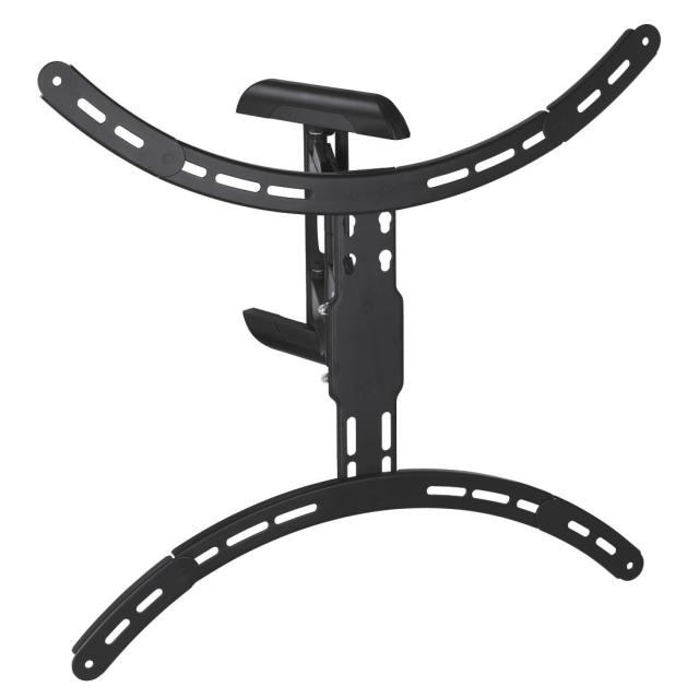 Стенна стойка за TV, Fullmotion ,XL, черна, 191см, 75", до 45кг