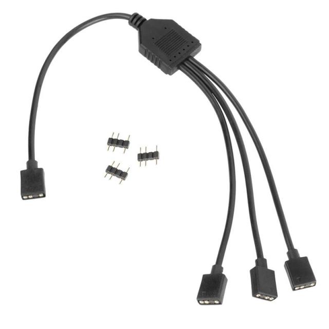 Кабел Kolink ARGB 1-3 Сплитер, 3-pin - 30 cm.