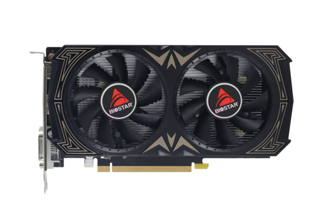 Видео карта BIOSTAR GeForce GTX1650, 4GB, GDDR6, 128-bit, DVI, DP, HDMI