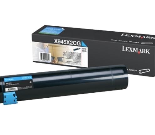 Консуматив Lexmark X940e, X945e Cyan High Yield Toner Cartridge (22K)
