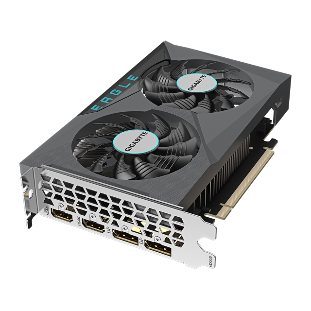 Видео карта GIGABYTE GeForce RTX 3050 EAGLE OC 6GB GDDR6, 96-bit, 2x HDMI, 2x DP