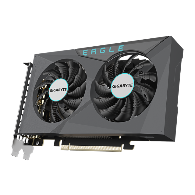 Видео карта GIGABYTE GeForce RTX 3050 EAGLE OC 6GB GDDR6, 96-bit, 2x HDMI, 2x DP