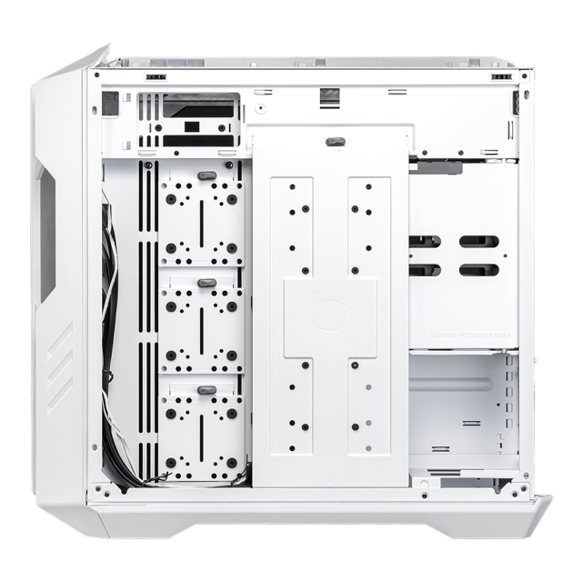 Кутия Cooler Master HAF 700 Mesh White ARGB, 1x USB 3.2 Type-C, 4x USB 3.2, Mini ITX, Micro ATX, ATX, E-ATX
