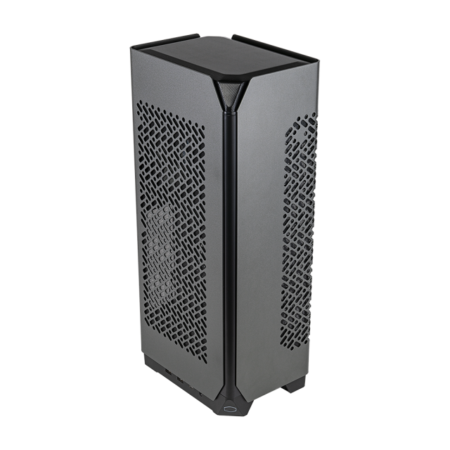 Кутия Cooler Master NCore 100 MAX Dark Grey, Mini Tower, 2x USB 3.2 Gen1 Type A, 1x USB 3.2x 2 Type-C, 1x Audio Combo, ITX