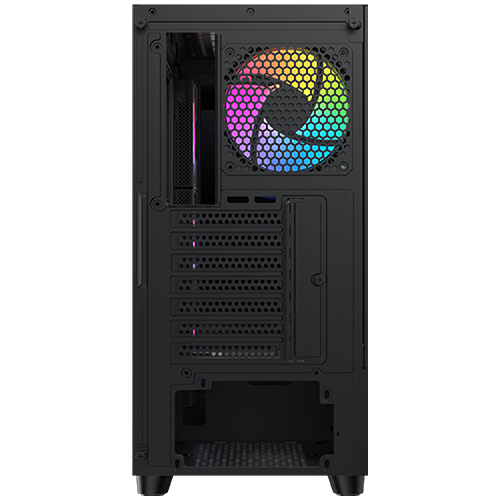 Кутия XIGMATEK Endorphin Air V2 EN41822 Black, Middle Tower, USB3.0 X2, TYPE C X1, HD AUDIO, E-ATX/ATX/M-ATX/MINI ITX